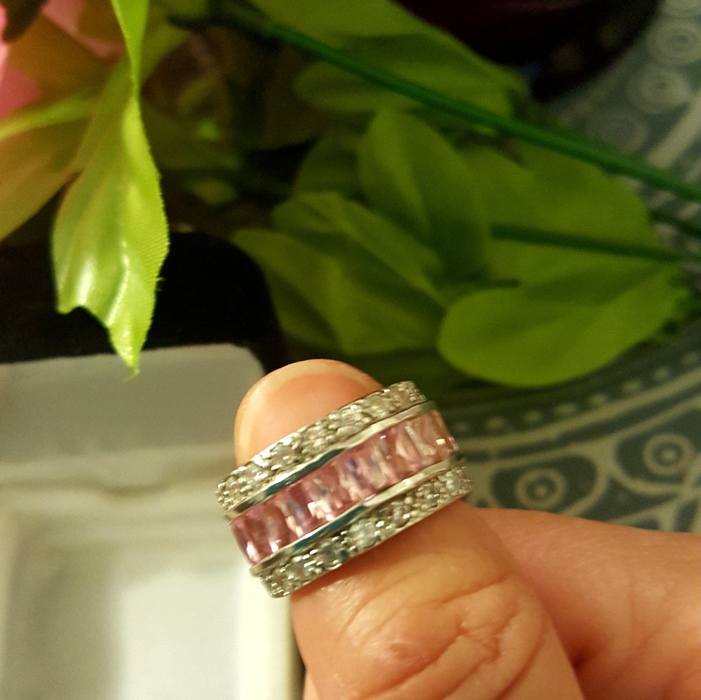 🌹Pink & Diamond Gem Fashion Ring🌹